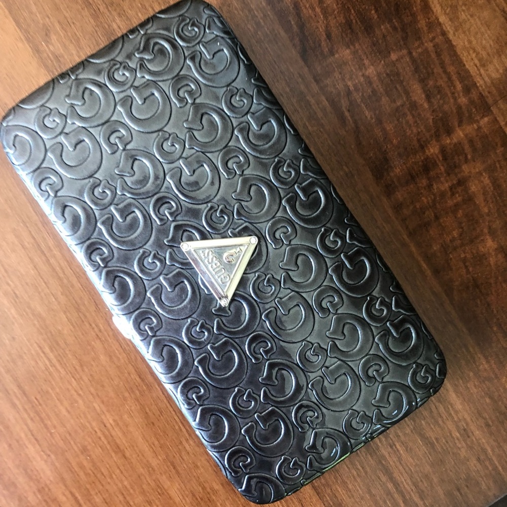 Guess G clutch purse